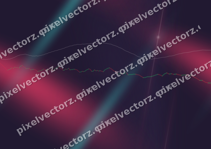 Nahtloser Neon Diagramm Hintergrund in Rosa und Bernstein