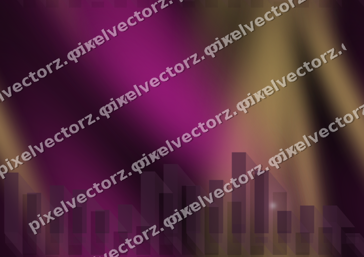 Nahtloser Neon Diagramm Hintergrund in Magenta und Bernstein