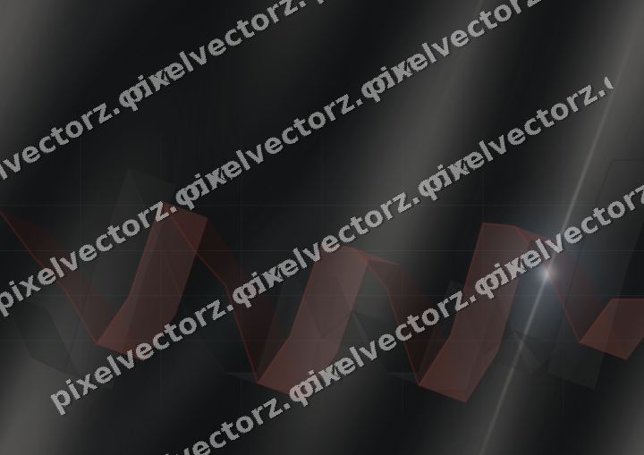 Nahtloser Neon Diagramm Hintergrund in Rot und Blassbernstein