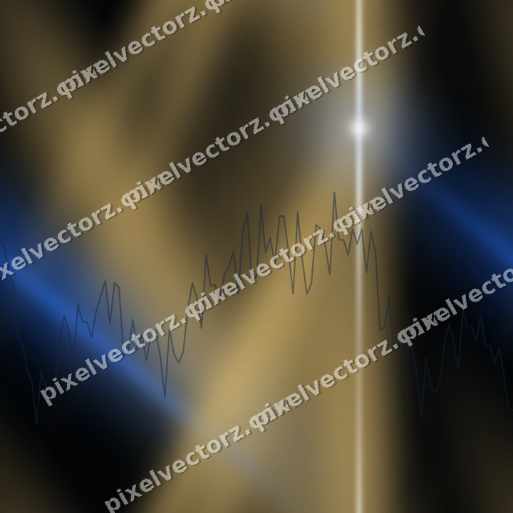 Nahtloser Neon Diagramm Hintergrund in Blau und Bernstein