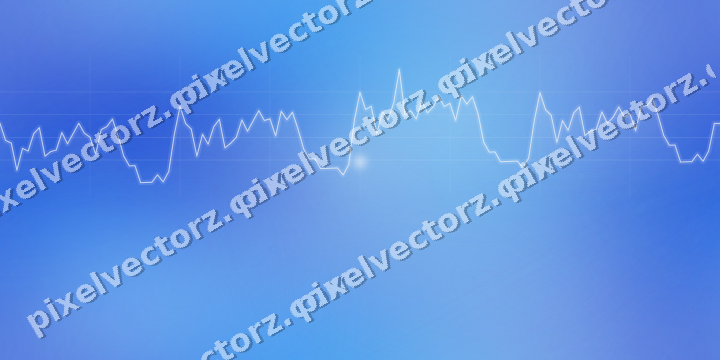 Nahtloser Neon Diagramm Hintergrund in Türkis und Blau