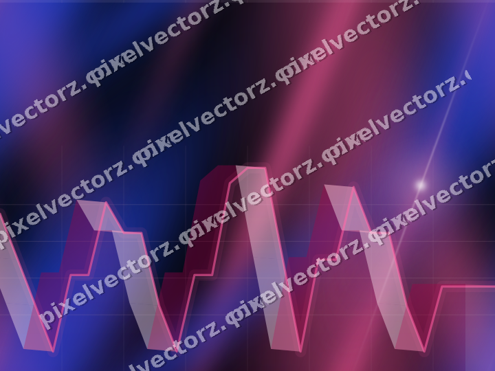 Nahtloser Neon Diagramm Hintergrund in Rosa und Blau