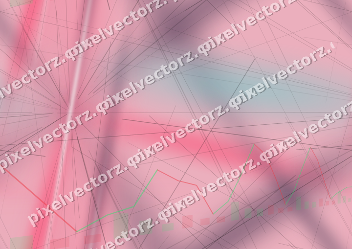 Nahtloser Pastell Diagramm Hintergrund in Rosa und Bernstein