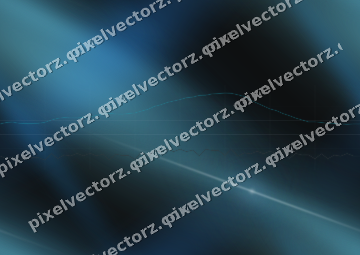 Nahtloser Neon Diagramm Hintergrund in Blau und Petrol