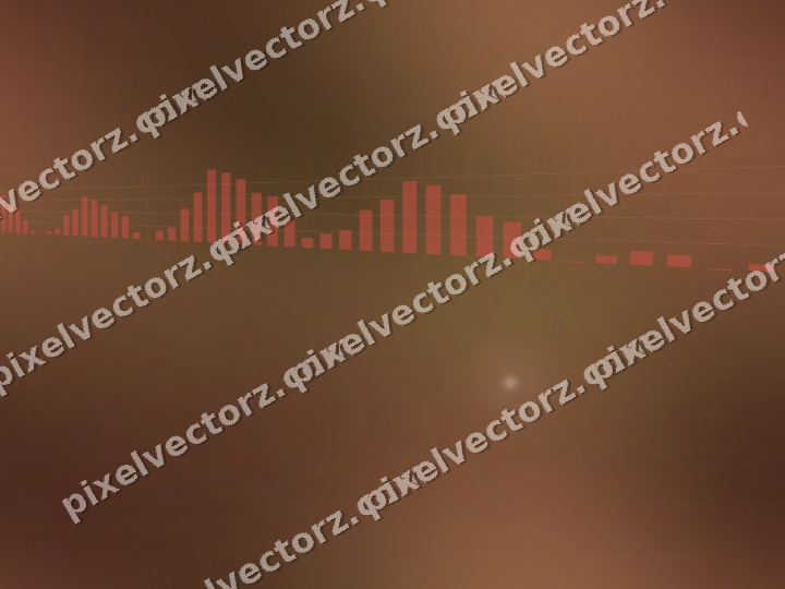 Nahtloser Neon Diagramm Hintergrund in Rot und Orange