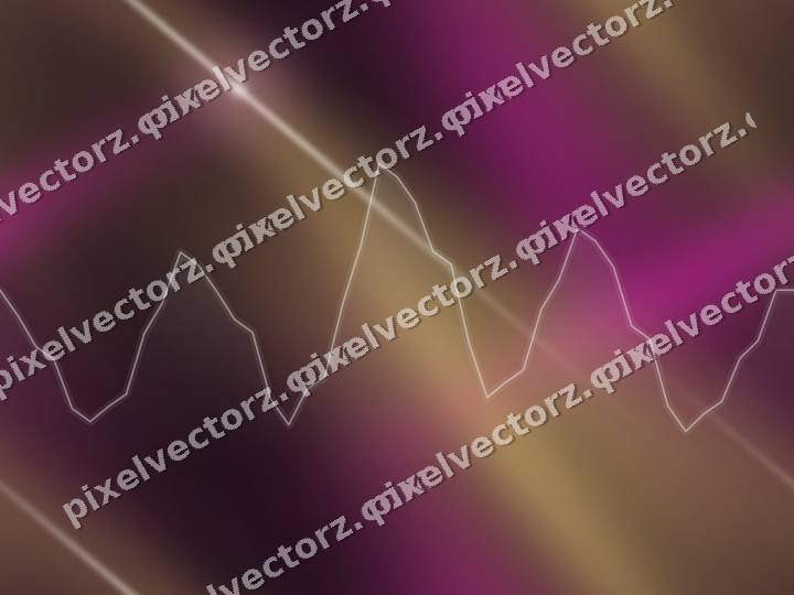 Nahtloser Neon Diagramm Hintergrund in Magenta und Bernstein