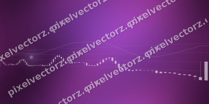 Nahtloser Neon Diagramm Hintergrund in Violett und Blau