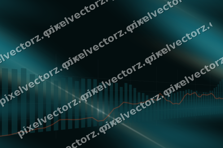 Nahtloser Neon Diagramm Hintergrund in Petrol und Orange