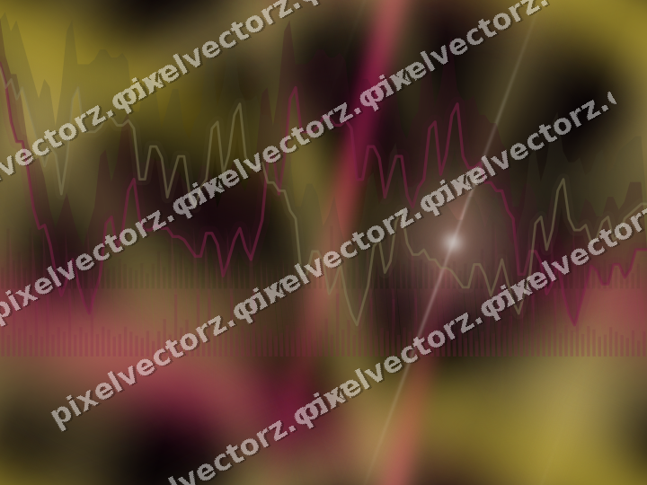 Nahtloser Neon Diagramm Hintergrund in Rosa und Gelb