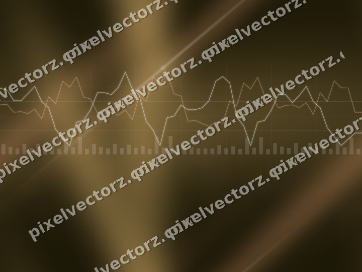 Nahtloser Neon Diagramm Hintergrund in Bernstein und Orange