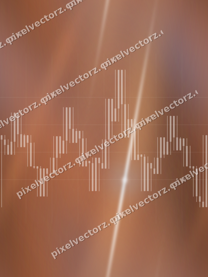 Nahtloser Neon Diagramm Hintergrund in Blau und Orange