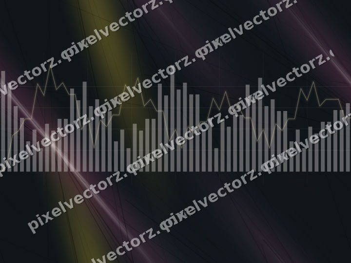 Nahtloser Neon Diagramm Hintergrund in Limette und Bernstein