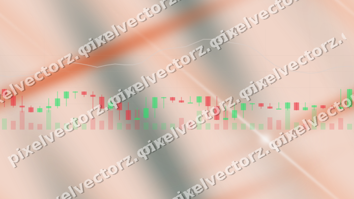 Nahtloser Pastell Diagramm Hintergrund in Orange und Petrol