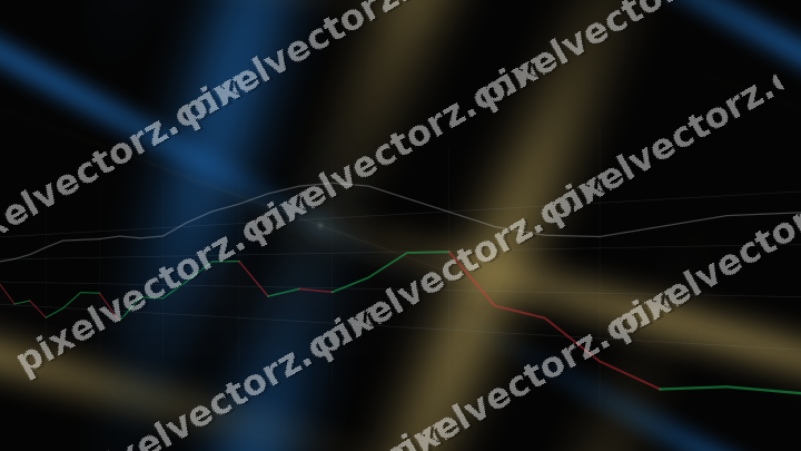 Nahtloser Neon Diagramm Hintergrund in Blau und Bernstein