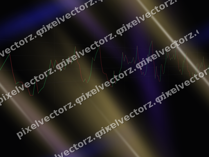 Nahtloser Neon Diagramm Hintergrund in Blau und Violett