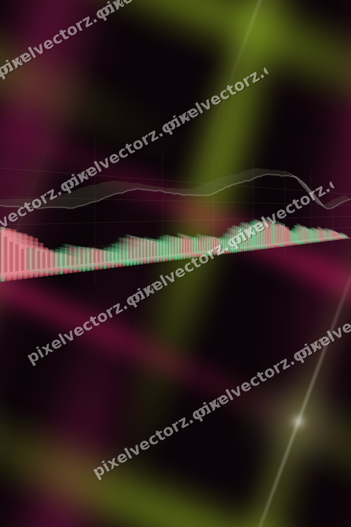 Nahtloser Neon Diagramm Hintergrund in Limette und Rosa