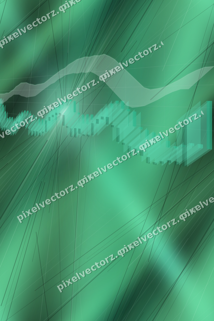 Nahtloser Neon Diagramm Hintergrund in Grün und Petrol