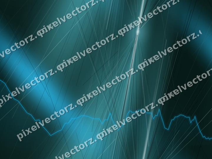 Nahtloser Neon Diagramm Hintergrund in Türkis und Petrol
