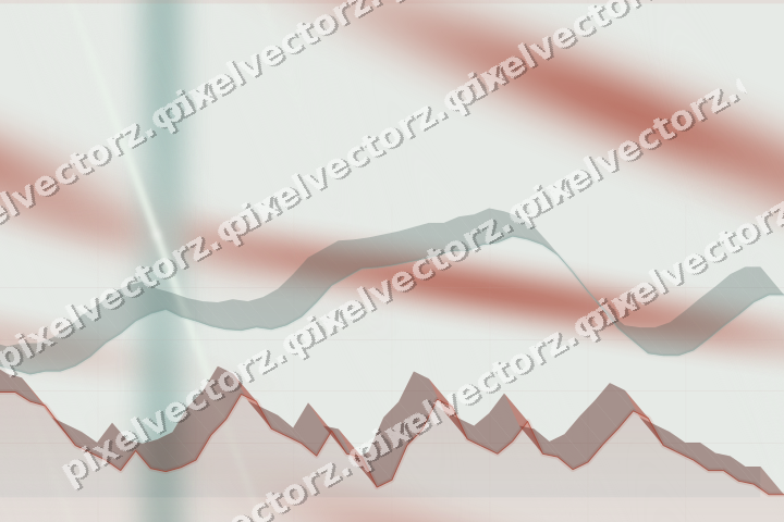 Nahtloser Pastell Diagramm Hintergrund in Rot und Orange