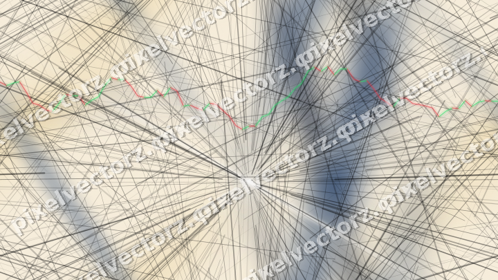 Nahtloser Pastell Diagramm Hintergrund in Dunkelblau und Bernstein
