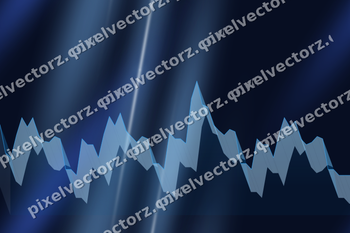 Nahtloser Neon Diagramm Hintergrund in Türkis und Blau