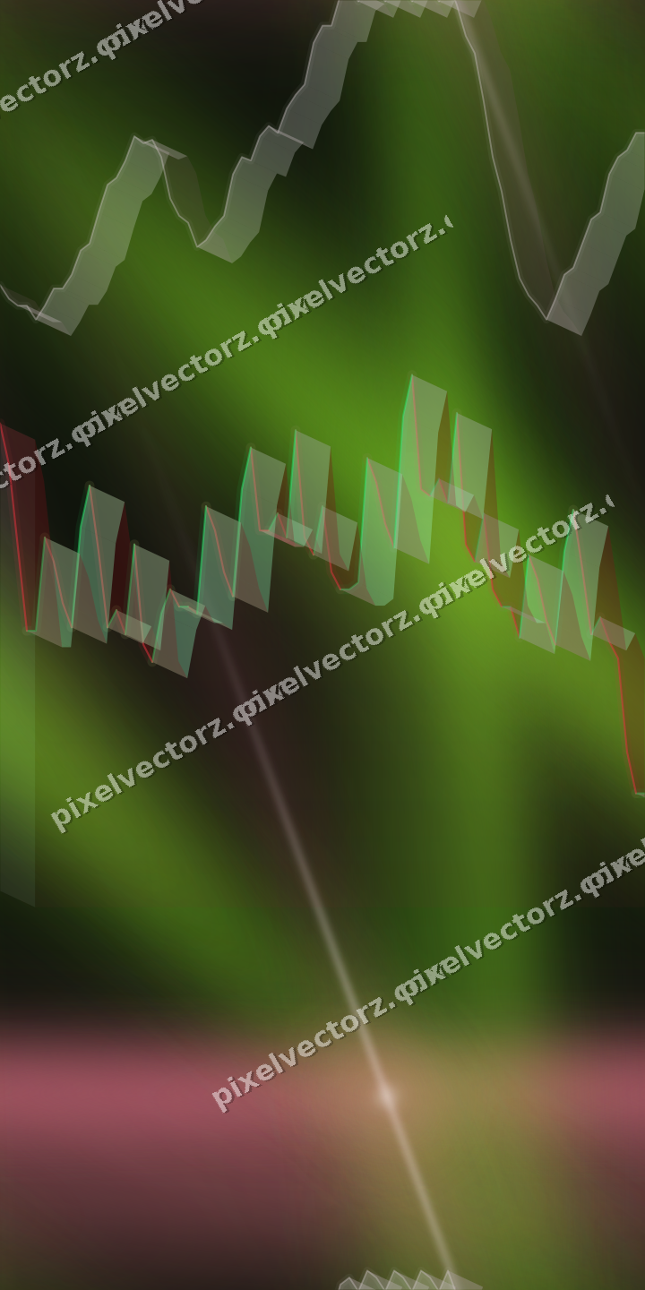 Nahtloser Neon Diagramm Hintergrund in Rosa und Limette