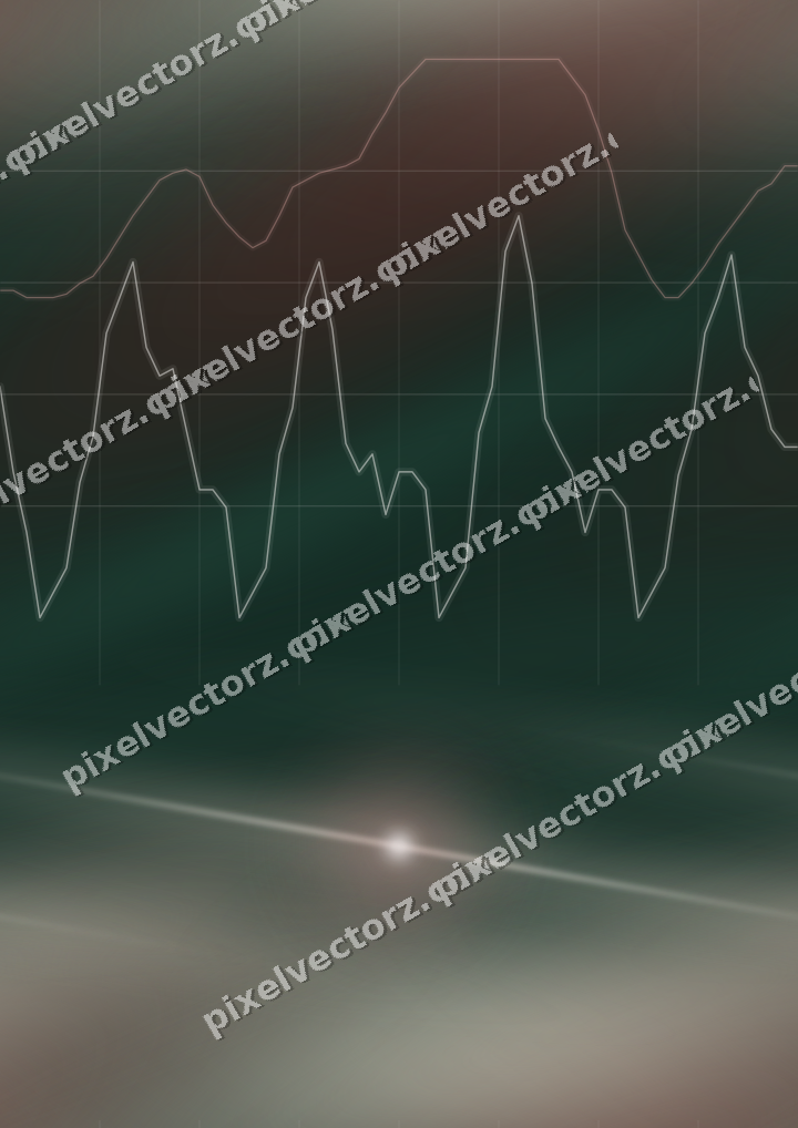 Nahtloser Neon Diagramm Hintergrund in Dunkelrot und Dunkelgrün