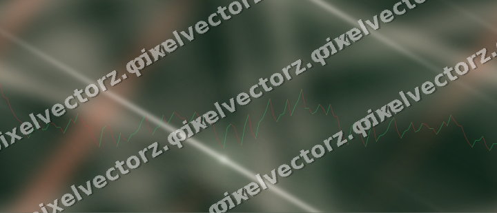 Nahtloser Neon Diagramm Hintergrund in Dunkelgrün und Rot