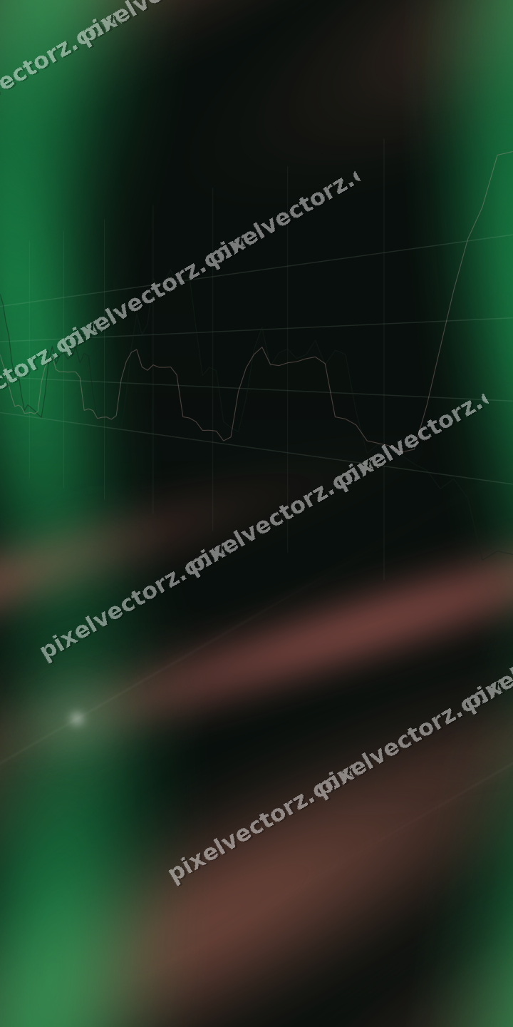 Nahtloser Neon Diagramm Hintergrund in Grün und Rot