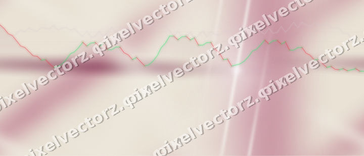 Nahtloser Pastell Diagramm Hintergrund in Dunkelrosa und Grün