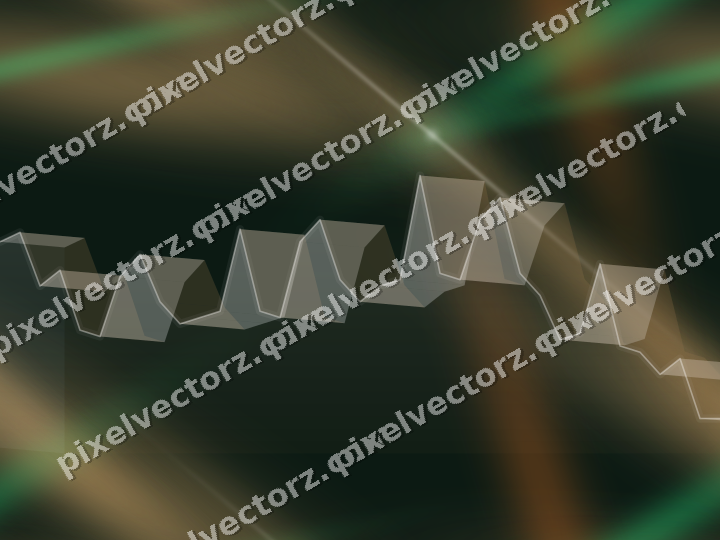Nahtloser Neon Diagramm Hintergrund in Grün und Orange