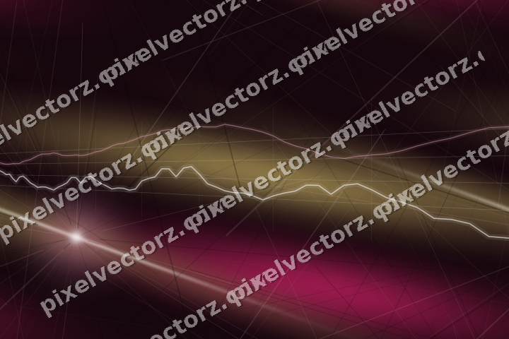 Nahtloser Neon Diagramm Hintergrund in Rosa und Gelb