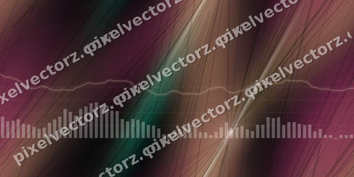 Nahtloser Neon Diagramm Hintergrund in Rosa und Orange