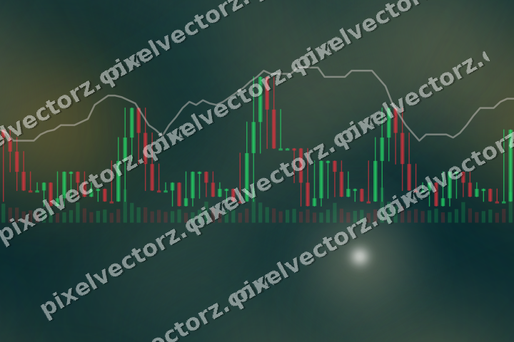 Nahtloser Neon Diagramm Hintergrund in Bernstein und Dunkelpetrol