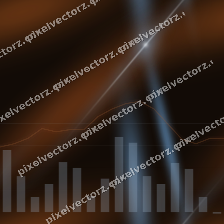 Nahtloser Neon Diagramm Hintergrund in Blau und Orange