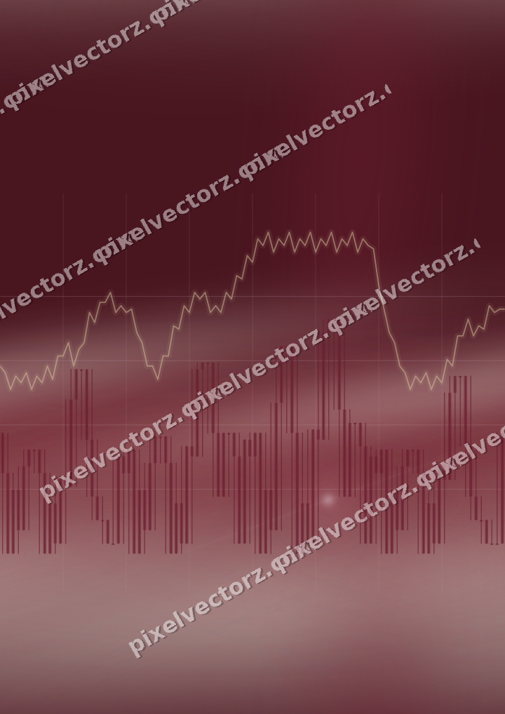 Nahtloser Neon Diagramm Hintergrund in Dunkelrosa und Rot