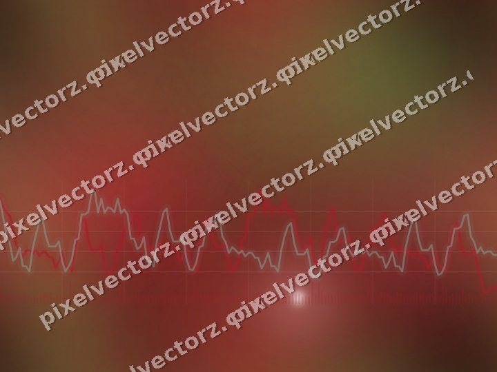 Nahtloser Neon Diagramm Hintergrund in Rot und Grün