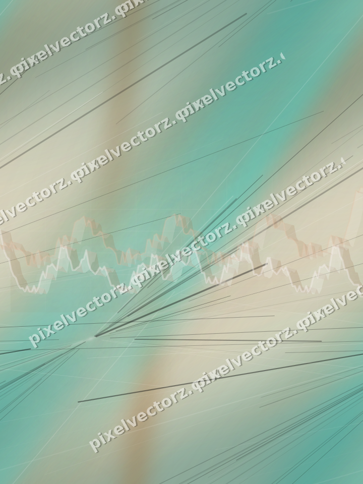 Nahtloser Pastell Diagramm Hintergrund in Orange und Petrol