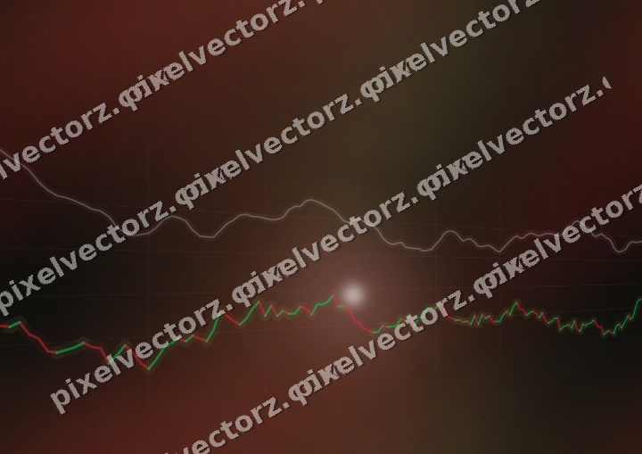 Nahtloser Neon Diagramm Hintergrund in Rot und Grün