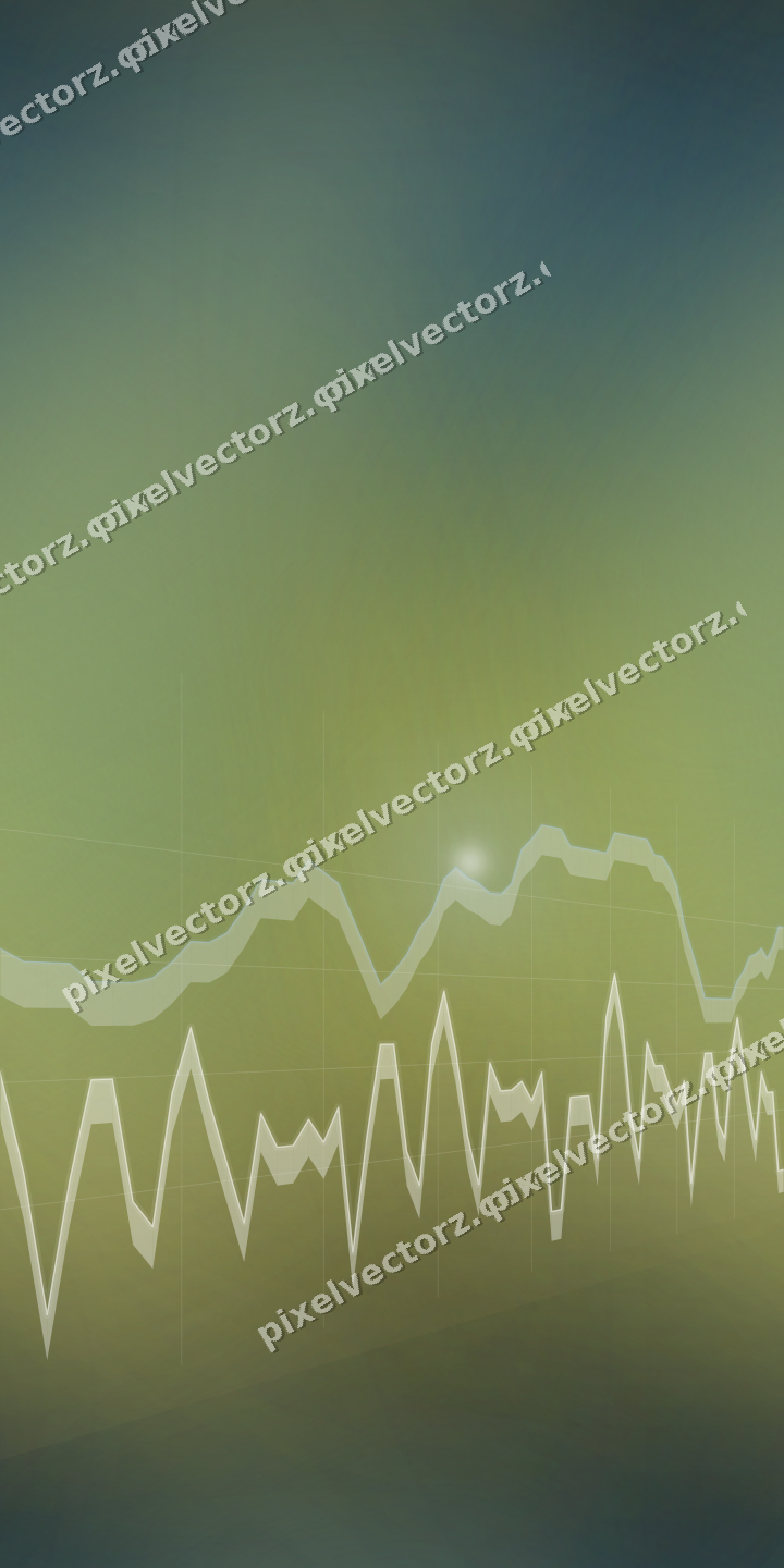 Nahtloser Neon Diagramm Hintergrund in Blau und Gelb