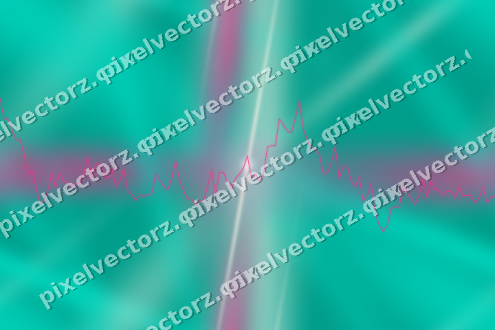 Nahtloser Neon Diagramm Hintergrund in Rosa und Orange
