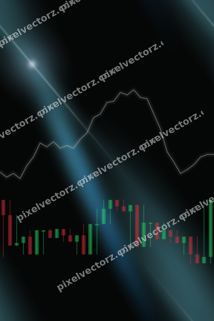 Nahtloser Neon Diagramm Hintergrund in Blau und Petrol