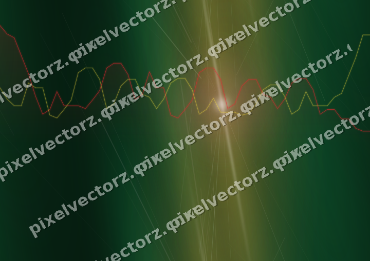 Nahtloser Neon Diagramm Hintergrund in Rot und Orange