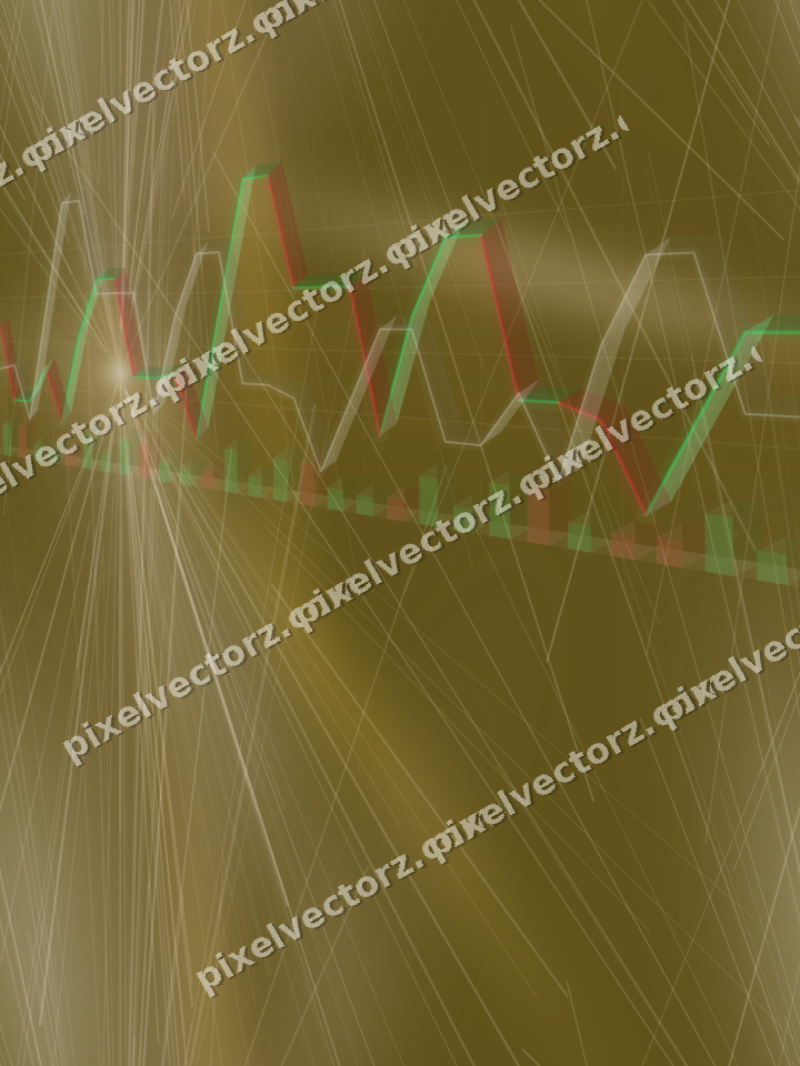 Nahtloser Neon Diagramm Hintergrund in Bernstein und Blassorange