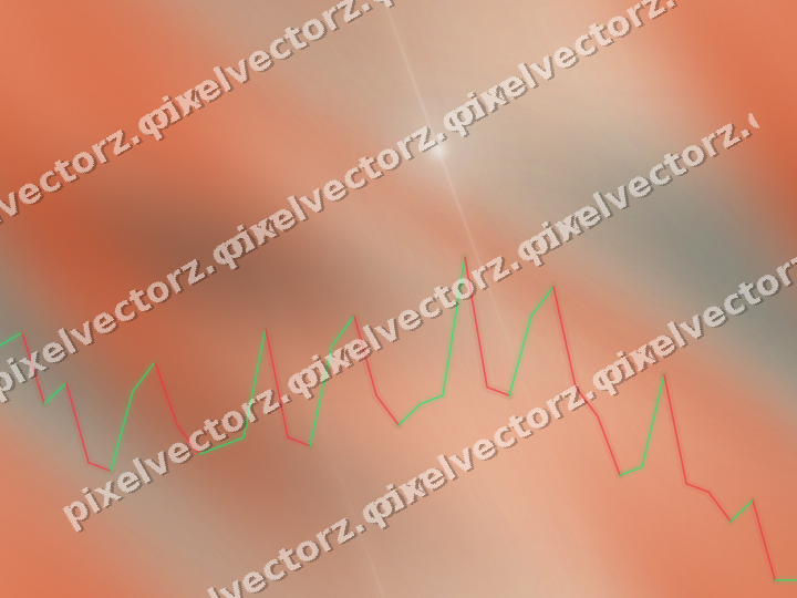 Nahtloser Pastell Diagramm Hintergrund in Dunkelpetrol und Orange