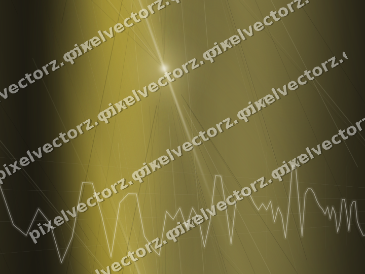 Nahtloser Neon Diagramm Hintergrund in Bernstein und Gelb