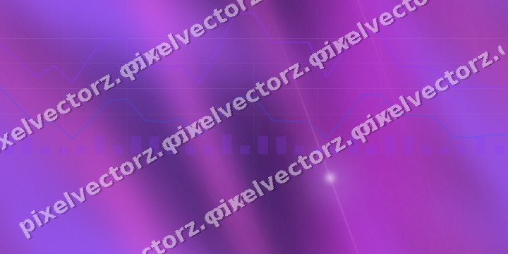 Nahtloser Neon Diagramm Hintergrund in Violett und Blau