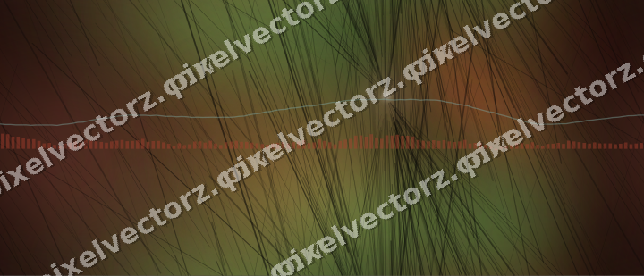 Nahtloser Neon Diagramm Hintergrund in Rot und Orange