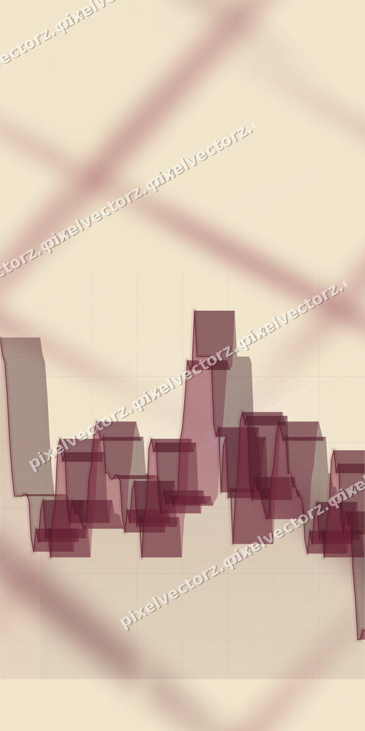 Nahtloser Pastell Diagramm Hintergrund in Dunkelrosa und Bernstein