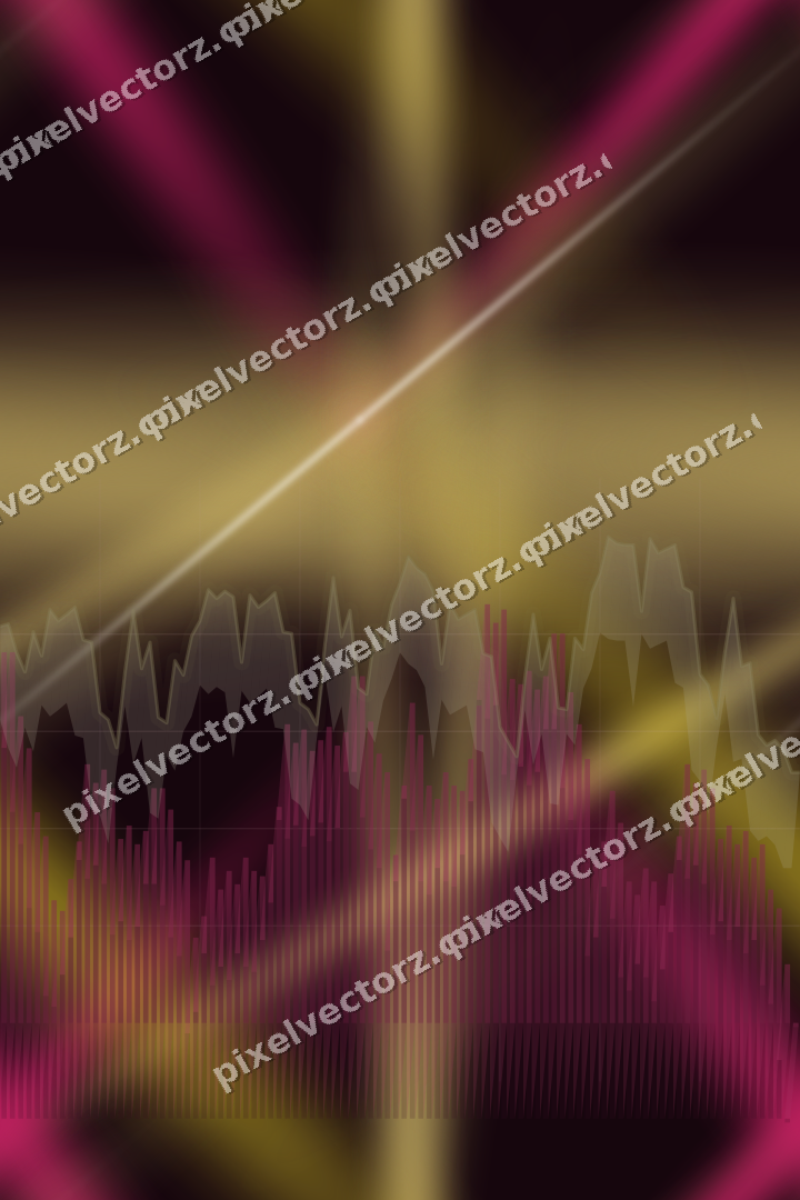 Nahtloser Neon Diagramm Hintergrund in Rosa und Gelb